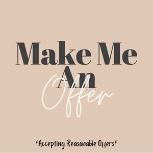 OPEN TO OFFERS!